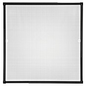 tesa Insektenschutzgitter (Verstellbarkeit: 80 x 80 cm - 140 x 140 cm, Farbe Rahmen: Anthrazit, Klemmbefestigung, Fenster)
