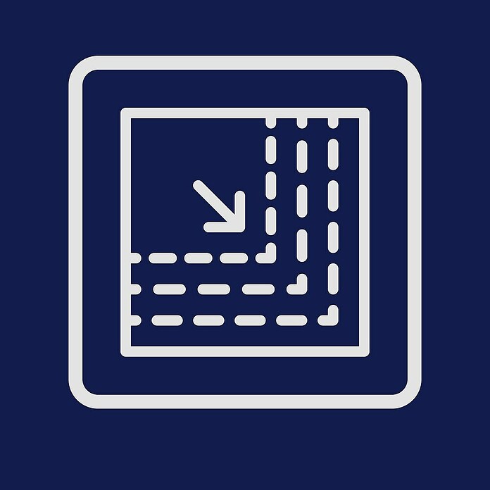 tesa Insektenschutzgitter (Verstellbarkeit: 80 x 80 cm - 140 x 140 cm, Farbe Rahmen: Weiß, Klemmbefestigung, Fenster)