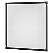tesa Insektenschutzgitter (Verstellbarkeit: 80 x 80 cm - 140 x 140 cm, Farbe Rahmen: Anthrazit, Klemmbefestigung, Fenster)