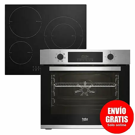 Beko  Set de horno y zona de cocción BBIE12300XD