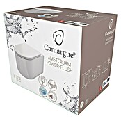 Camargue Wand-WC-Set Amsterdam (Spülrandlos, Ohne Spezialglasur, Spülform: Tief, WC Abgang: Waagerecht, Weiß) | BAUHAUS