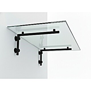 Glaszentrum Hagen Vordach (150 x 90 x 45 cm, Schwarz)