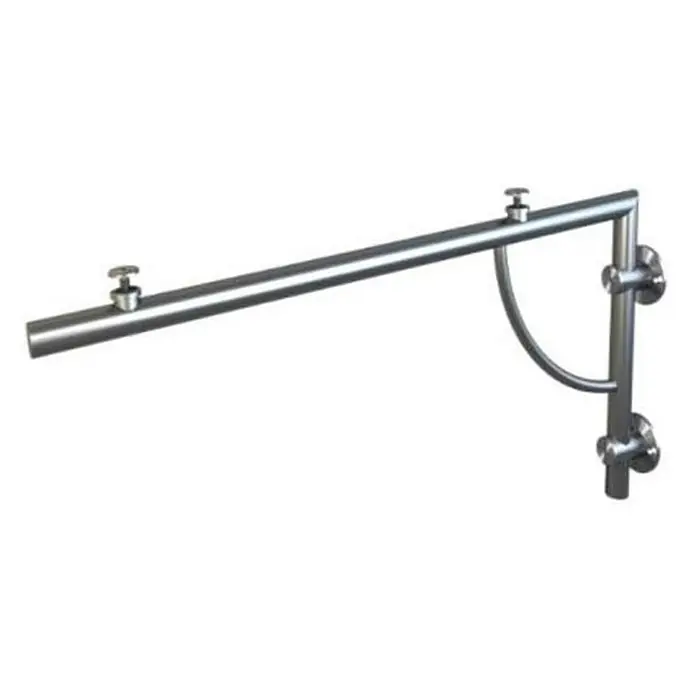 Glaszentrum Hagen Vordach - 150 x 90 x 45 cm, Silber