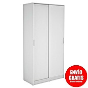 Meka Block Armario de puertas correderas K-511 (L x An x Al: 50 x 100 x 200 cm, Blanco Liso) | BAUHAUS