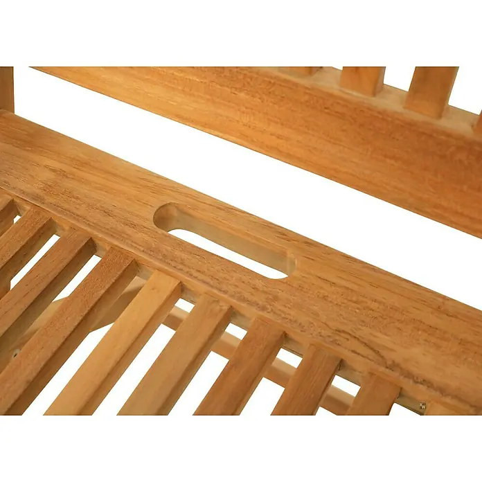 Kai Wiechmann Gartenstuhl - Teakholz, Klappbar, Naturbelassen, B x T x H: 56 x 60 x 92 cm