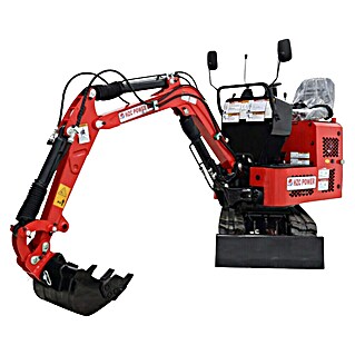 HZC Power Minibagger SDKB801 (7 kW, Diesel, Auslegerschwenkbereich: 120 °)