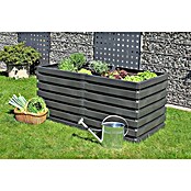 Garantia Huerto Skyline L (161 x 80 x 75 cm, Plástico, Grafito) | BAUHAUS