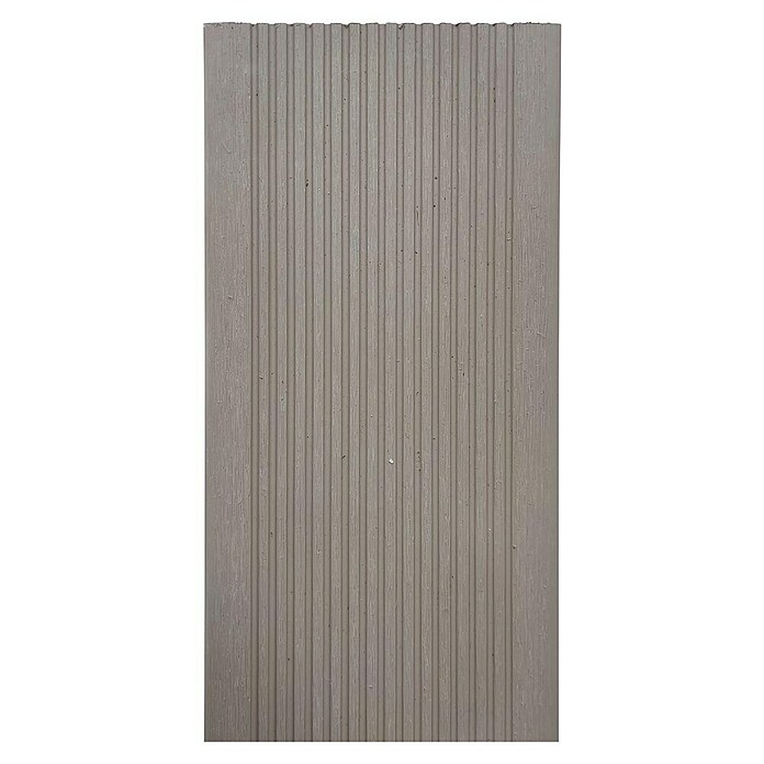 Dioco Tablón para terraza WPC Durafloor (L x An x Es: 220 x 14 x 2,3 cm, Arena/Gris, 1 ud.) | BAUHAUS