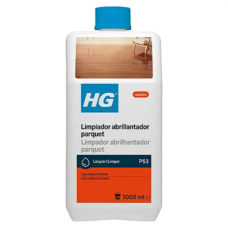 HG  Limpiador abrillantador parquet uso diario