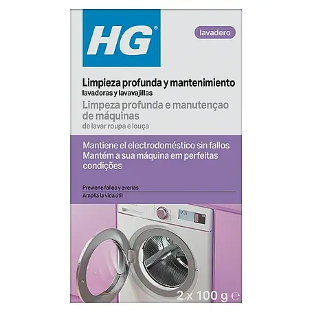 HG  Mantenimiento para lavadoras y lavavajillas
