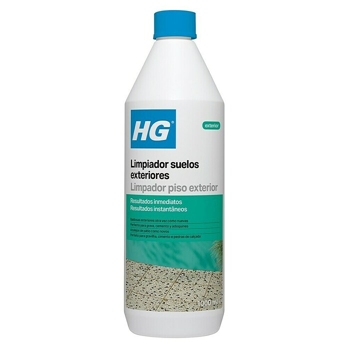 HG Limpiador para suelos exteriores (1 l, Botella)