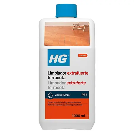HG  Limpiador intensivo Terracota