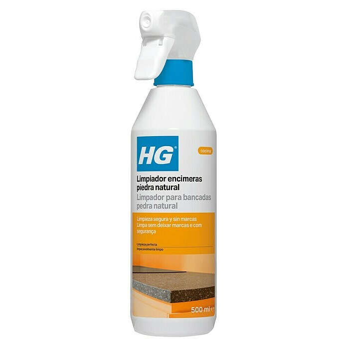 HG Limpiador para piedra natural encimeras  (500 ml, Bote de rociado)