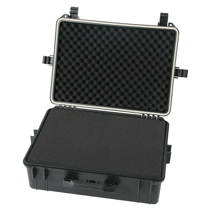 Hepco & Becker Werkzeugkoffer Solid 5620 - L x B x H: 435 x 515 x 225 mm - Schwarzer Schutzkoffer mit Schaumstoffeinlage, ideal für den sicheren Transport empfindlicher Gegenstände. Robuster und zuverlässiger Schutz.