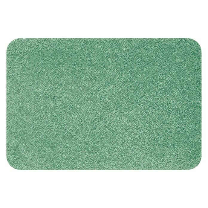 MSV Alfombra para baño Highland (55 x 65 cm, Verde)