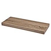 Regalux Wandboard (24 x 118 x 3,8 cm, Eiche, Belastbarkeit: 12 kg)