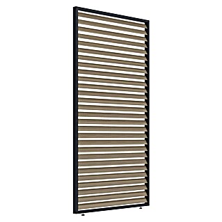 Sunfun Bočna stena za paviljon (123,5 cm, Videz lesa)