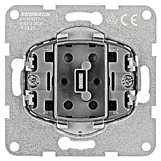Schrack Kreuzschalter-Einsatz Visio S 50/55 (230 V, Unterputzmontage)