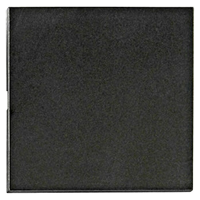 Schrack Wippschalter Visio S 55 (L x B x H: 55 x 55 x 7 mm, Schwarz, Kunststoff) | BAUHAUS