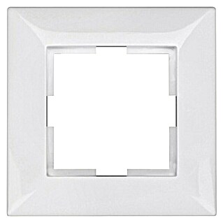 Schrack Abdeckrahmen Visio S 50 (1-fach, Weiß, Kunststoff)