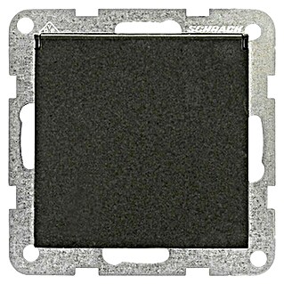 Schrack Steckdose Visio S 55 (L x B x H: 70 x 70 x 46 mm, Schwarz, Kunststoff)