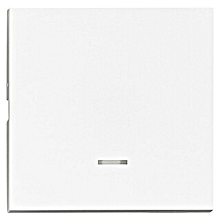 Schrack Wippschalter Visio S 55 (L x B x H: 55 x 55 x 7 mm, Kunststoff, mit Linse)