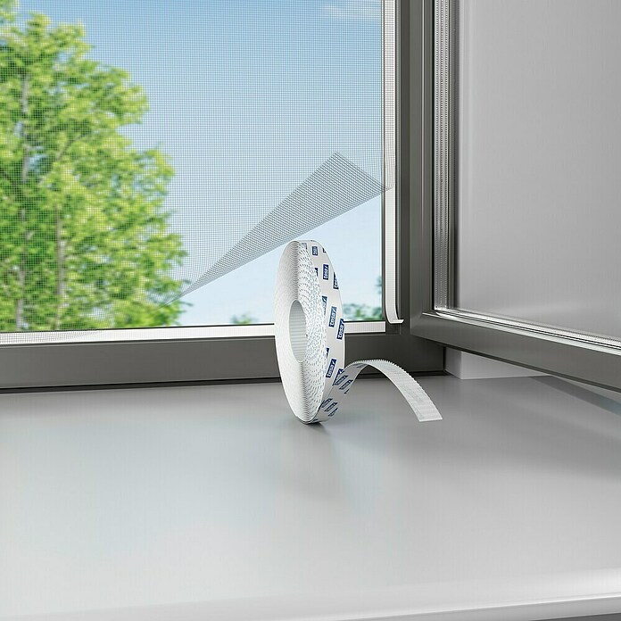 Tesa Insect Stop Cinta para mosquitera Comfort (Largo: 5,6 m, Antracita) | BAUHAUS