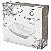 Camargue Paris Waschbecken (48 x 42 cm, Keramik, Weiß)