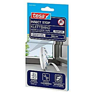 Tesa Insect Stop Afdichtborstel Comfort (Lengte: 5,6 m, Wit)