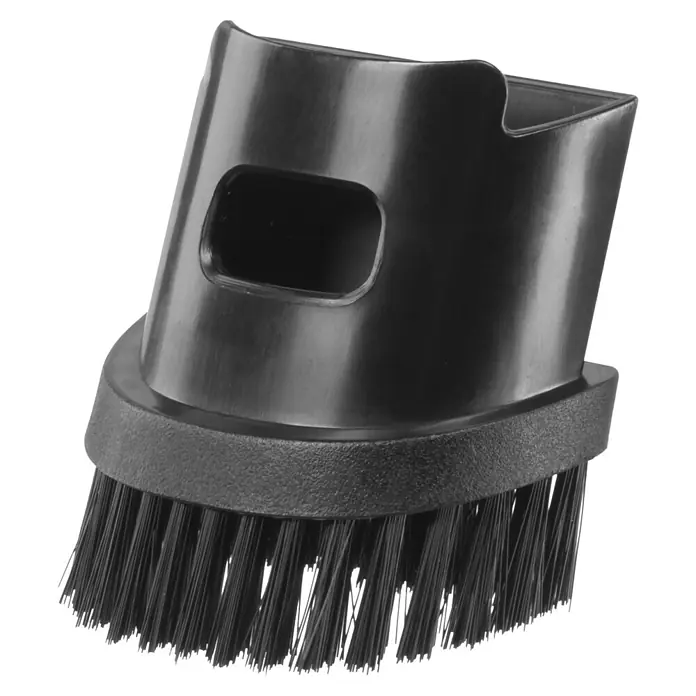 Ryobi Akku-Handstaubsauger RHV44-220G - 8 V, 2 Akkus, 2 Ah, Behältervolumen: 0,15 l - Schwarzer Staubsaugerbürstenaufsatz mit Borsten.