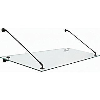 Glaszentrum Hagen Vordach (180 x 90 x 75 cm, Anthrazit RAL7016)