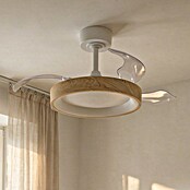 Eglo Deckenventilator Torreya (Weiß, Eiche, 77 cm) | BAUHAUS
