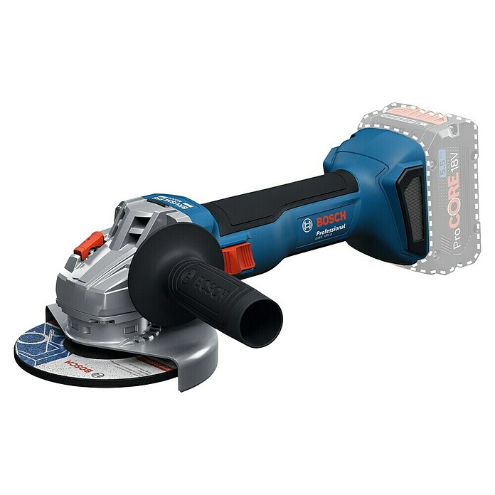 Bosch Professional AMPShare 18V Akku-Winkelschleifer GWS 18V-8 Pro Solo (18 V, Ohne Akku, Durchmesser Scheibe: 125 mm) | BAUHAUS