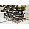 Sunfun Maja Gartentisch Stone (L x B x H: 300 x 100 x 74 cm, Tischplatte aus Stein, Ausziehbar, Anthrazit) | BAUHAUS