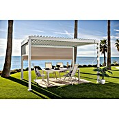 Sunfun Maja Sillón de posiciones (Aluminio, Respaldo regulable, Beige, An x Pr x Al: 61 x 68 x 110 cm) | BAUHAUS
