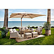 Sunfun Ampelschirm Capri (Beige, Bespannungsmaß (L x B): 300 x 350 cm) | BAUHAUS