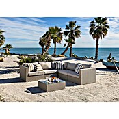 Sunfun Conjunto de muebles Ocala II (6 pzs., Ratán sintético/Aluminio, Crema) | BAUHAUS