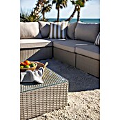 Sunfun Conjunto de muebles Ocala II (6 pzs., Ratán sintético/Aluminio, Crema) | BAUHAUS