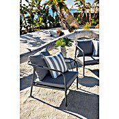 Conjunto de muebles Wesely (4 pzs., Acero/Poliéster, Gris) | BAUHAUS