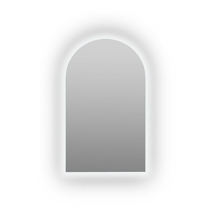 Bath Stage Espejo con luz LED y sensor triled B-963 (60 x 100 cm, Sensor, Curvado) | BAUHAUS