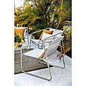 Conjunto de muebles Kateli (4 pzs., Acero/Textiline, Beige) | BAUHAUS