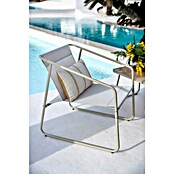 Conjunto de muebles Kateli (4 pzs., Acero/Textiline, Beige) | BAUHAUS