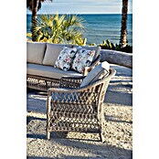 Sunfun Conjunto de muebles Soraya (4 pzs., Ratán sintético/Aluminio/Poliéster, Beige/Gris) | BAUHAUS