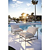 Sunfun Sillón de jardín Lumi (An x Pr x Al: 103,5 x 87 x 71,5 cm, Antracita/Gris, Textiline/Acero) | BAUHAUS