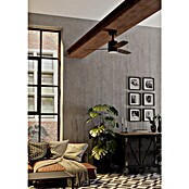 Eglo Ventilador de techo Mandaree (Negro/Madera, 106 cm, 29 W, Blanco cálido) | BAUHAUS