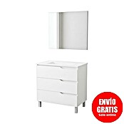 Conjunto de mueble de baño Riva (Blanco, 3 pzs.) | BAUHAUS