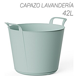 Plastiken Capazo multiusos (42 l, Menta, Polietileno)