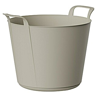 Plastiken Capazo multiusos (26 l, Gris, Polietileno)