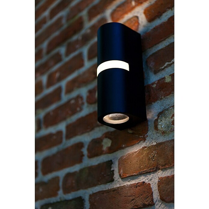 Lutec Aplique para exterior Mika (14 W, L x An x Al: 68 x 79 x 190 mm, IP54) | BAUHAUS