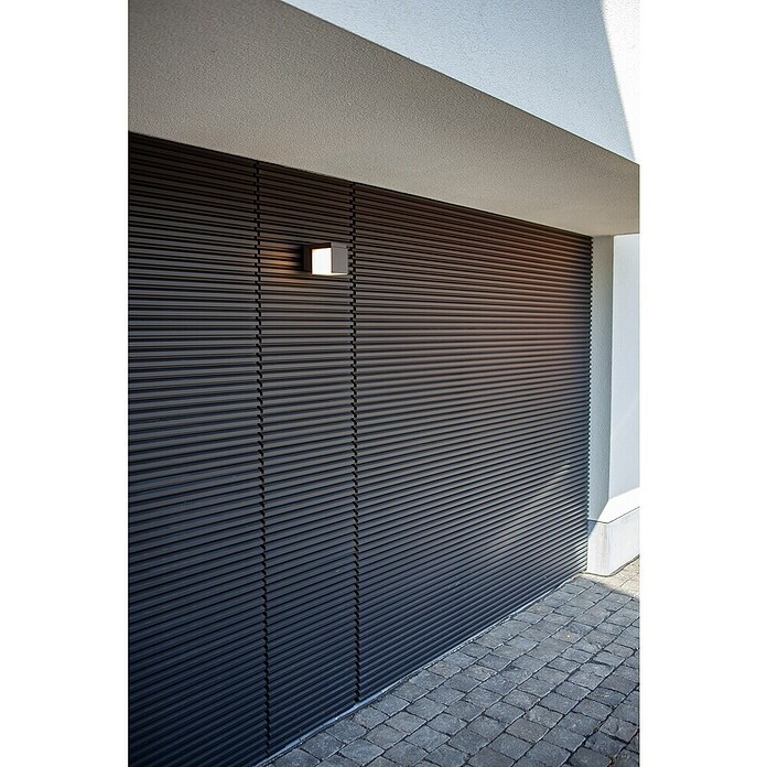 Lutec Aplique de pared LED Cuba (L x An x Al: 116 x 100 x 148 mm, Blanco neutro, Temperatura del color: 4.000 K, 500 lm) | BAUHAUS